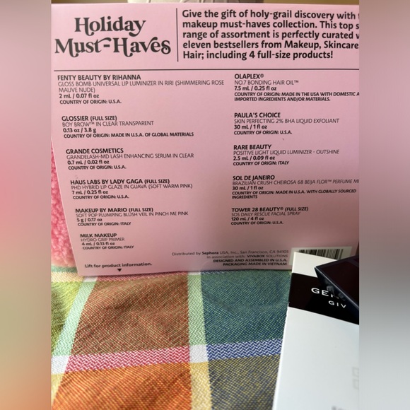 🌻 SEPHORA HOLIDAY MUST HAVES 🌻SEPHORA FAVORITES MAKEUP MUST HAVE SET 🌻 NWT 🌻 - Picture 15 of 16